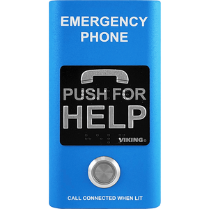 E-1600-BL-IPEWP Viking Compact Low-Profile VoIP Emergency Phone