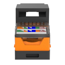 22-24 AWG Mini-Com RJ45 Cat5e UTP Jack Module Leadframe CJ588BLY