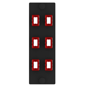 6 Port Opticom MPO Fiber Optic Adapter Panel FAP Vertical FAPV0624RDMPO