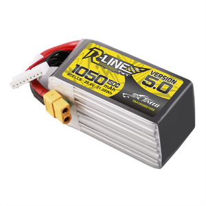 Tattu R-Line Version 5.0 1050mAh 8S1P 29.6V Lipo Battery Pack With XT60 Plug TAA10508S15X6