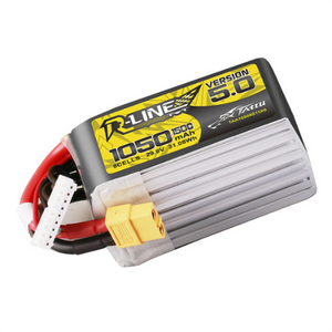 Tattu R-Line Version 5.0 1050mAh 8S1P 29.6V Lipo Battery Pack With XT60 Plug TAA10508S15X6