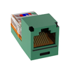 22-24 AWG Mini-Com RJ45 Cat5e UTP Jack Module Leadframe CJ588GRY