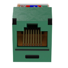 22-24 AWG Mini-Com RJ45 Cat5e UTP Jack Module Leadframe CJ588GRY