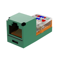 22-24 AWG Mini-Com RJ45 Cat5e UTP Jack Module Leadframe CJ588GRY