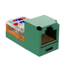 22-24 AWG Mini-Com RJ45 Cat5e UTP Jack Module Leadframe CJ588GRY