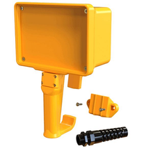 3.96" x 6.62" x 13.43" Waterproof Pendant Enclosure With Switch Cover P30CYL