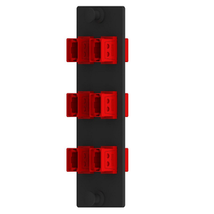 6 Port Opticom MPO Fiber Optic Adapter Panel FAP Vertical FAPV0624RDMPO