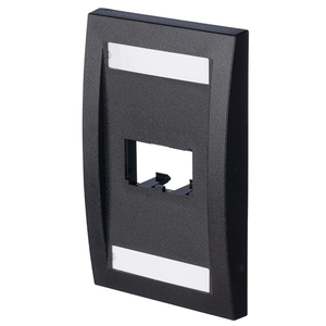 2 Port Mini-Com Executive Series Single Gang Faceplate Mount ABS Panduit CFPE2BLY