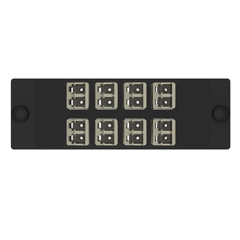 8 Port Opticom LC Fiber Adapter Panel Duplex FAP8WEIDLCZ