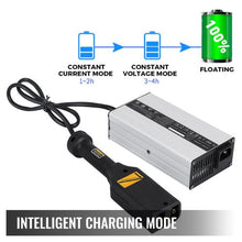 5Amp 36V Aluminum Alloy D Type Plug LED Indicator Golf Cart Battery Charger