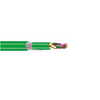 24x2x0.8 mm² Solid Bare Copper Shielded Foil Braid PVC 150V VO-JY(st)Y Data Cable