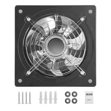 10-Inch Exhaust Fan 988 CFM High-Velocity Wall-Mount Ventilation Fan with On/Off Control for Garage Attic Basement&Kitchen