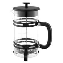 34 oz Borosilicate Glass French Press Coffee Maker (Silver)
