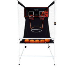 90 x 48 x 84  In Foldable 2-Player Basketball Arcade Game with Electronic Scoreboard for Kids Adults
