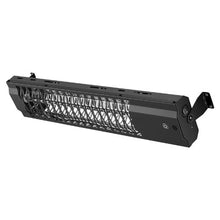 Infrared Heater 1500W Electric Space Heater Remote & Switch Control Cold-Rolled Steel (Black)