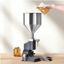 Pneumatic Liquid Filling Machine 5–50ml Stainless Steel Filler with Foot Pedal