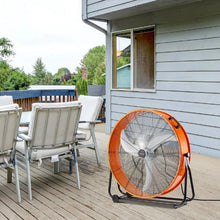 30 Inch Industrial Drum Fan - 13,000 CFM High Velocity 3-Speed Adjustable Floor Fan