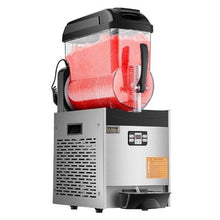 "12L Commercial Slushy Machine - 48 Cups Stainless Steel Margarita & Smoothie Maker for Home, Party, Restaurants, and Bars"