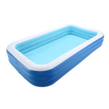 118 x 67 x 20 Inch Inflatable Pool – Large Family Swim Pool for Kids & Adults Indoor Outdoor with Repair Kit