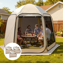 Sun Shade Sail Canopy Covers 5.51 x 4.23 ft 300D Oxford Fabric (Pack of 3) Beige