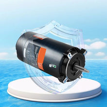 1.5 HP Pool Pump Motor 56J Frame 115V/230V 3450 RPM Round Flange Replacement Motor