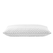 Queen Size Memory Foam Size Bed Pillow with Natural Fiber Pillowcase