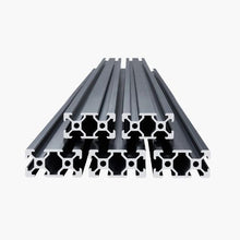 0.16 In  T Slot Aluminum Extrusion Anodized Linear Rail 1500mm (Pack of 5)