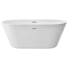 59 Inch Acrylic Freestanding Bathtub for Modern Bathroom or Remodel Projects