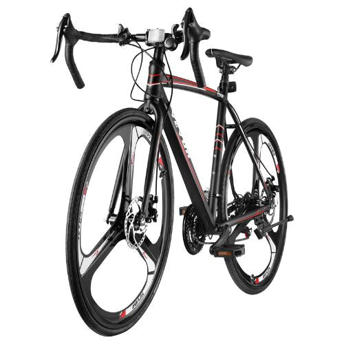 700C Road Bike SHIMANO 21-Speed Carbon Steel Frame Disc Brakes