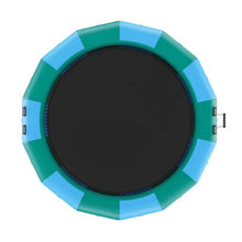 15FT Inflatable Water Trampoline with 3-Step Ladder & Electric Air Pump for Pools and Lakes