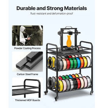 3-Tier 3D Filament Storage Shelf for Studio & Workshop (Shelf Only)