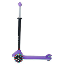 3-Wheel Kick Scooter for Kids 3+ Light-Up Wheels Adjustable Handlebar Anti-Slip Deck Lightweight Aluminum Frame