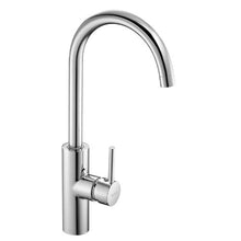 9/16" Touchless Single-Handle Faucet Motion Sensor Hot/Cold Mixer with Swivel Spout Chrome Plated