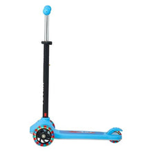 3-Wheel Kick Scooter for Kids 3+ Light-Up Wheels Adjustable Handlebar Anti-Slip Deck Lightweight Aluminum Frame