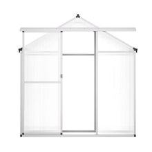 6 x 4' Ft Outdoor Walk-in Greenhouse for Garden Polycarbonate Greenhouse SNG190-2