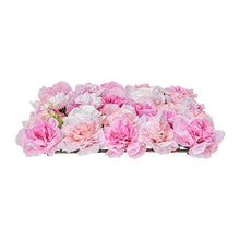 15x15 Inch 3D Flower Wall Panel for Wedding Valentines Day Home Baby Party Backdrop Decor,Pink