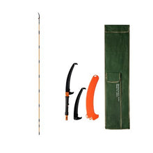 26.4 ft Extendable Manual Pole Saw with 65Mn Steel Blade for Tree Pruning