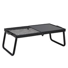 57x28.5x23 cm Folding Campfire Grill Heavy Duty Steel  for Outdoor Open Flame Cooking