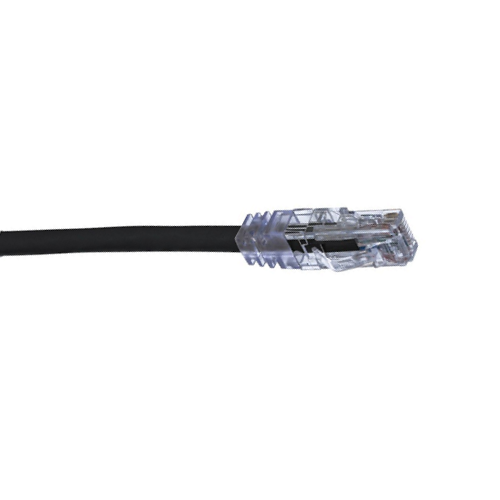 3m 24 AWG Black Cat 6 Stranded Patch Cord UTPSP3MBLY