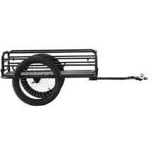 Heavy-Duty Bike Cargo Trailer – 275 lb Capacity Foldable Bicycle Wagon Cart with 20" Wheels & Universal Quick-Release Hitch