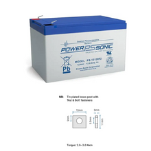 12V 12Ah F2/NB1 Terminal SLA Rechargeable Battery PS-12120