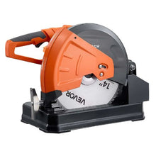 14-Inch Metal Chop Saw 2800W Motor ±45° Adjustable Dry Cut Blade Guard & Chip Box