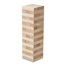 54-Block Large Tumbling Timber Toy Wooden Stacking Game with Carry Bag & Scoreboard Indoor/Outdoor Fun