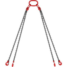10ft Lifting Chain Sling with 4 Leg Grab Hooks and Adjuster