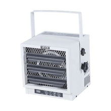 4800W Electric Garage Heater with Remote Control, Wall/Ceiling Mount Fan-Forced Heater – 240V White