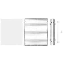 17W×21D×3.15H inches Heavy Duty Slide Out Pantry Shelves Steel Roll Out Drawers Sliding for Kitchen LX-C9263B