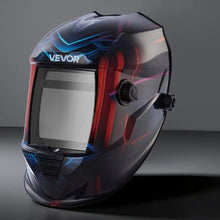 Auto Darkening Welding Helmet 3.94" X 3.15" True Color Solar-Powered, 4 Arc Sensors, Shade 4/5-9/9-13 for TIG MIG Welding - METIS Series