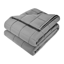 Weighted Blanket 20 LBS 88 x 104" King Size Cooling Glass Bead Blanket (Grey)