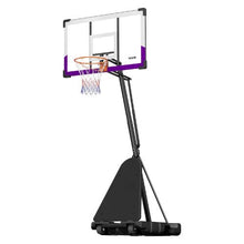 10 ft Adjustable Basketball Stand with 48" Backboard for Kids Adults in Schools Parks