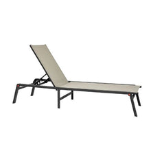 Outdoor Chaise Lounge Chair 400 lbs Capacity 5 Adjustable Positions Foldable – for Beach Patio